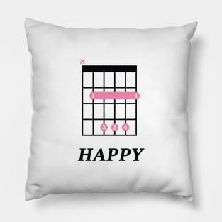 B Healthy B Guitar Chord Tab Light Theme Pillow