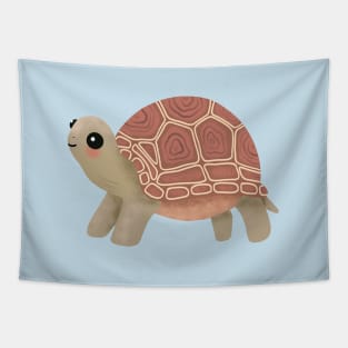 Cute Giant Tortoise kawaii Turtle Tapestry