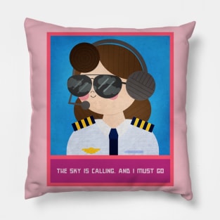Women Pilot Pillow