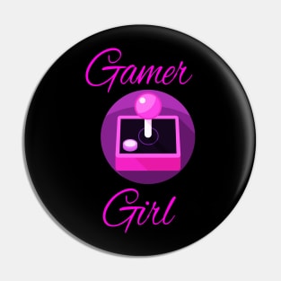 Cute Gamer Girl shirt gift for girls and women Pin