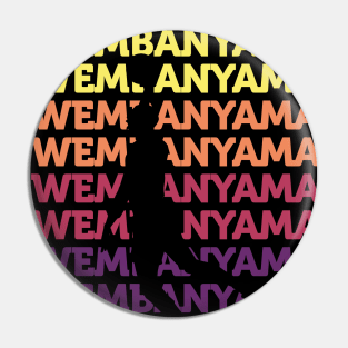 Wembanyama Basketball Amazing Gift Fan Pin