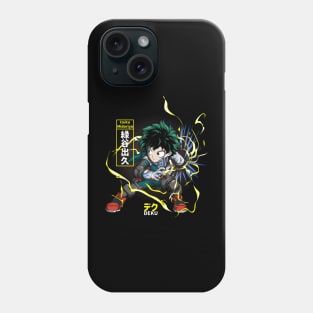 Anime fan art deku Phone Case