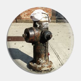 Hot Hydrant, Bowery, Manhattan, NYC Pin