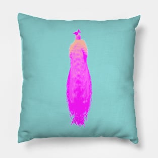 Sun Rise Peacock Pillow