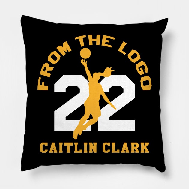 Caitlin Clark Pillow by Nolinomeg