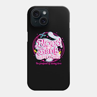 Pink Retro Lab Week 2024, Blood Bank, Laboratory, Lab Tech Team, Med Tech Phone Case