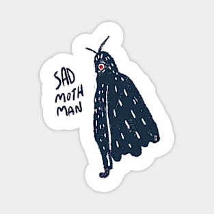 Sad mothman Magnet