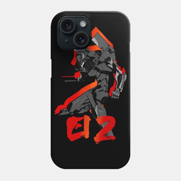 Evangelion Unit 02 Phone Case by Lyamecron