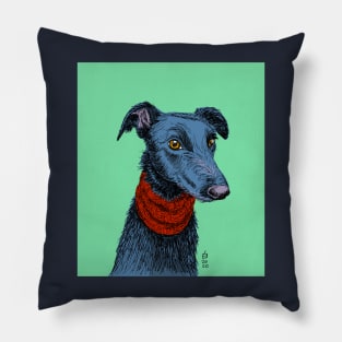 Pop Art Lurcher Pillow