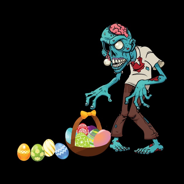 Zombie Happy Easter Egg Hunt by HouldingAlastairss