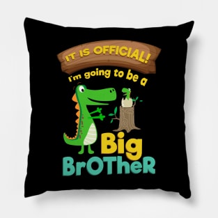 Brother Dinosaur Pillow