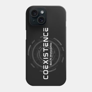 Tech Circle Coexistence logo White Phone Case