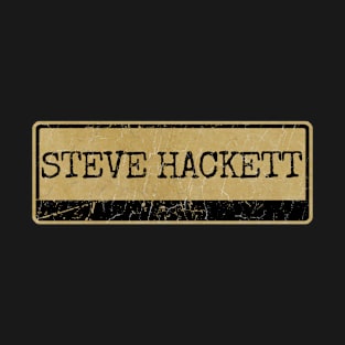 Aliska, text black retro - Steve Hackett T-Shirt