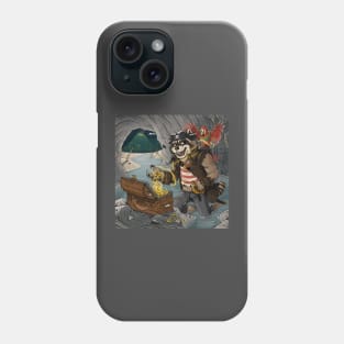 Curse of the Mermaid Gold Phone Case