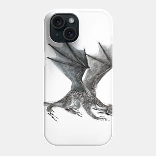 Silver Dragon Phone Case