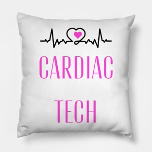 Beautiful Cardiac Tech Technician Gift Pillow