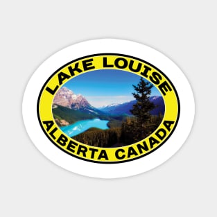 Lake Louise Alberta Canada Mountains Lake National Park Magnet