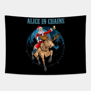 IN CHAINS BAND XMAS Tapestry