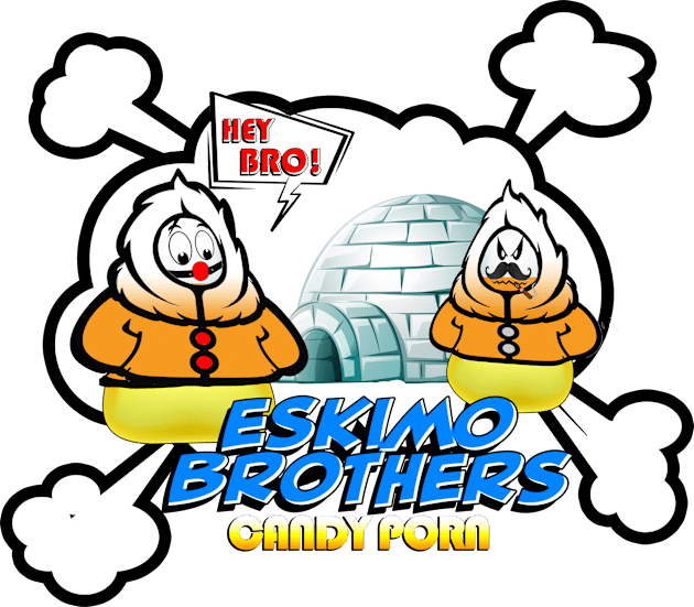 ESKIMO BROTHERS Kids T-Shirt by ART by RAP