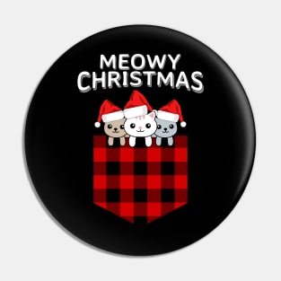 Christmas Cats Pin