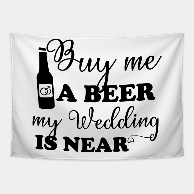 Buy me a beer Tapestry by ChezALi