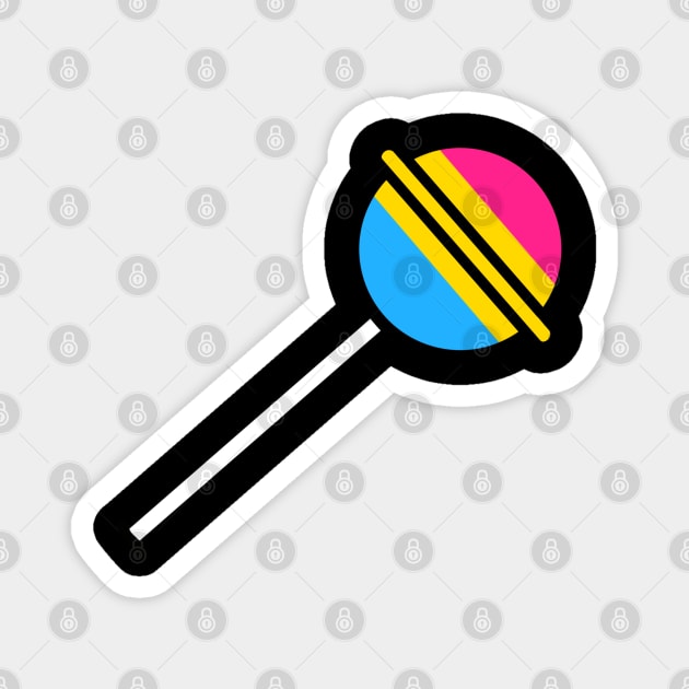 Pansexual Lollipop Magnet by sanmyyj