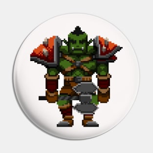 Orc Sticker Pin