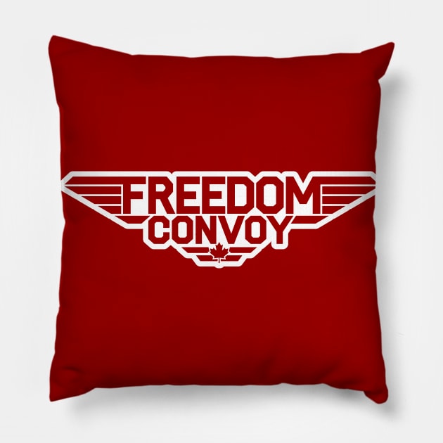 freedom convoy CANADA Pillow by Yurko_shop