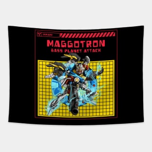 Maggotron Bass Planet Attack G Tapestry