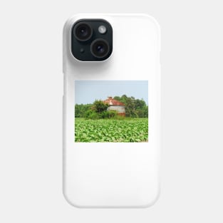 Silo In The Middle Of A Field Phone Case