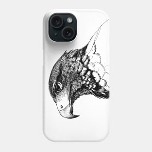 Ink Hawk Phone Case