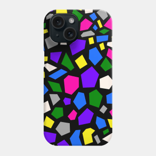 Mosaic Effect in Vibrant Colours Phone Case