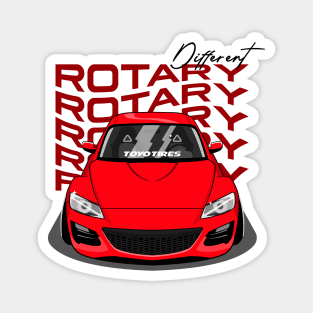 ROTARY RED RX8 Magnet