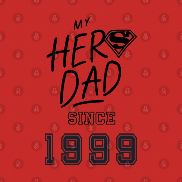 My Hero Dad 1999 by DavidBriotArt