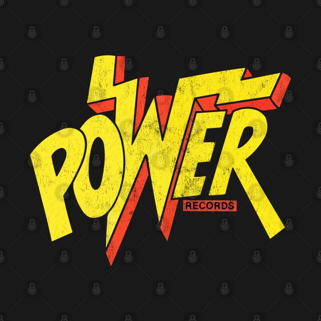 Power Records -- Vintage Defunct Record Label by CultOfRomance