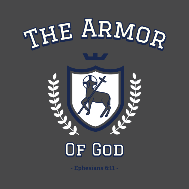 Put On The Full Armor Of God Christian Ministry | Christian T-Shirt, Hoodie and Gifts T-Shirt by Abound Apparel