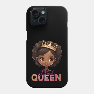 Black Queen, Black Queen, Black Woman, Black History Phone Case