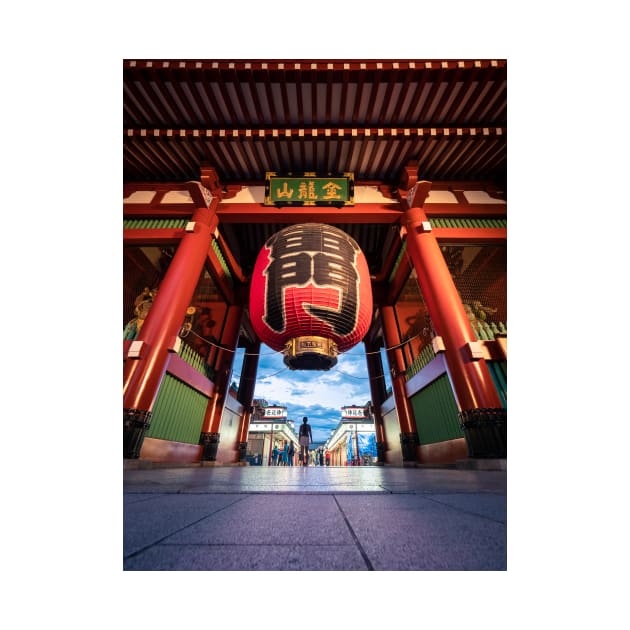 Japanese Temple Lantern by LukeDavidPhoto