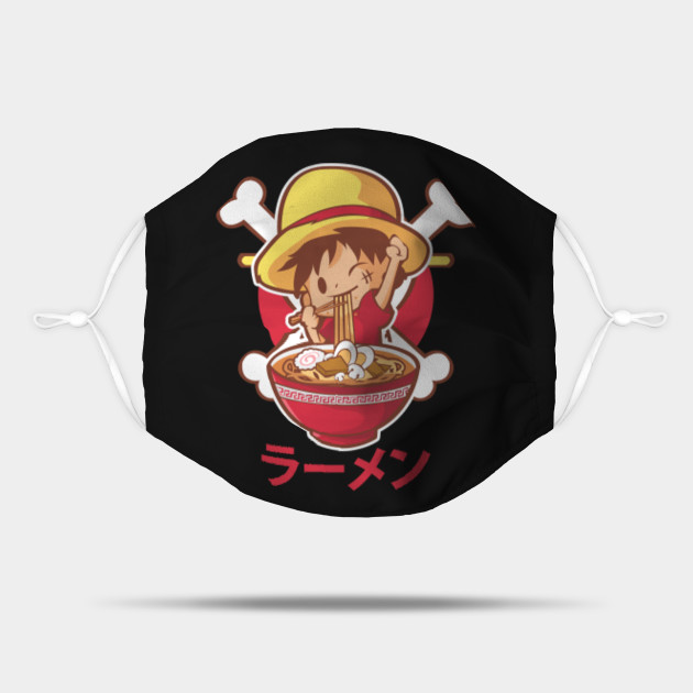 One Piece Anime Ramen Mukbang Tshirt One Piece Anime Mask Teepublic