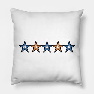 new paltz hawks stars Pillow