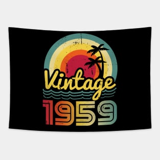 Vintage 1959 Made in 1959 64th birthday 64 years old Gift Tapestry