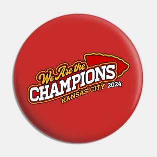 We Are The Champions KC Pin