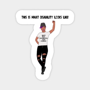 This Is What Disability Looks Like Invisible Illness Magnet