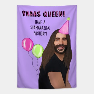 JVN birthday Tapestry