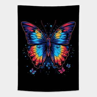 Colorful Butterfly Tapestry