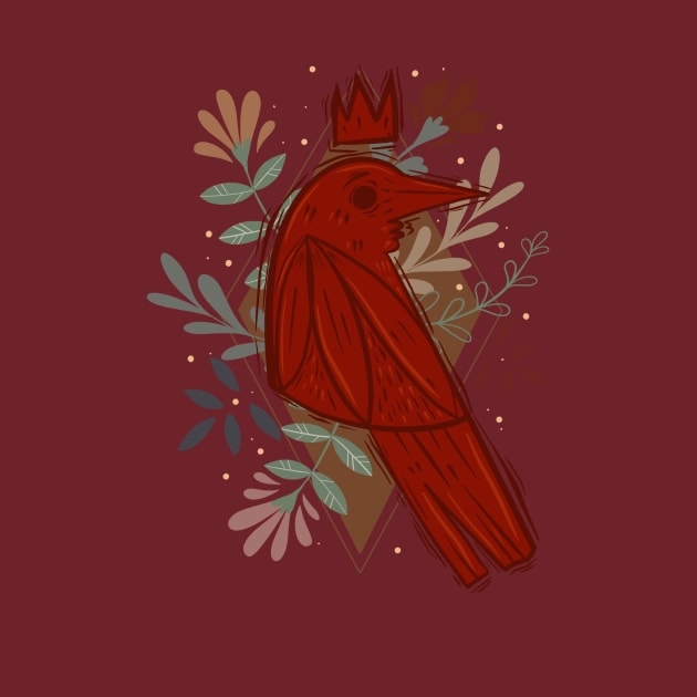 Red Crow by Little Miss Arkham