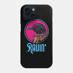 Raving Raven Wingspan Bird Watching Phone Case