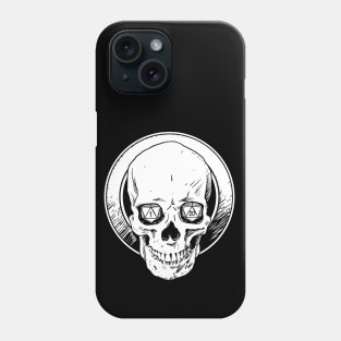 Dungeons and Dragons Skull d20 Phone Case