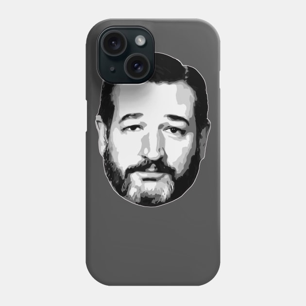 Ted Cruz Face Phone Case by AngelFlame