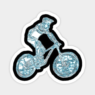 mtb downhill Magnet